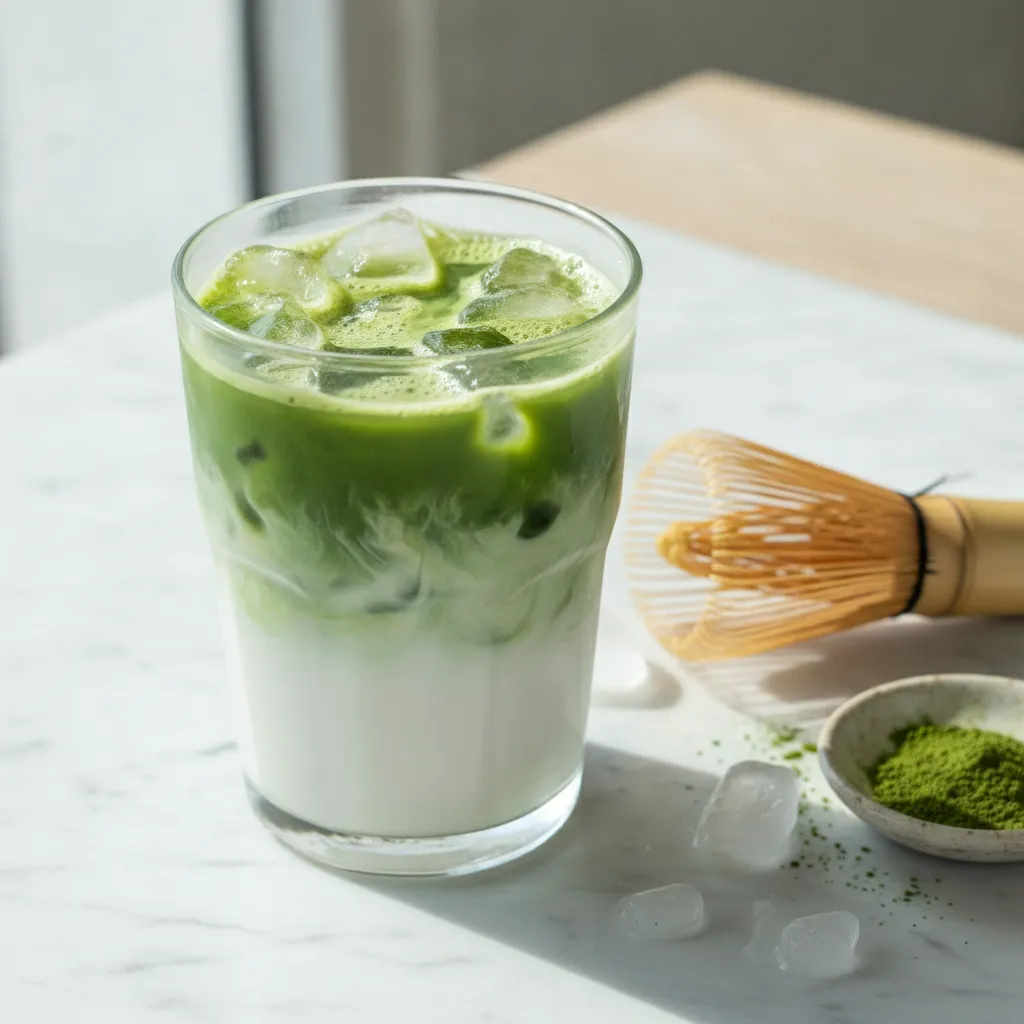 Coconut Matcha Iced Latte