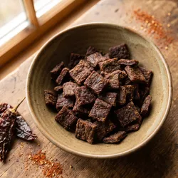 Smoky Chipotle Beef Jerky Bites