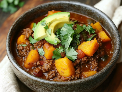 Paleo Butternut Squash Chili