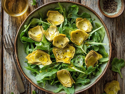 Arugula Artichoke Salad