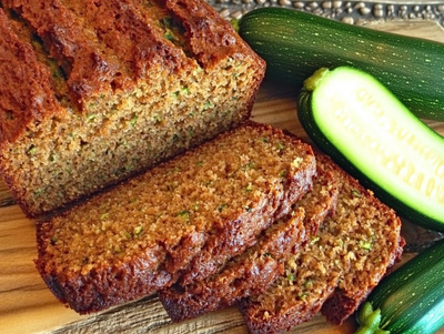 Paleo Coconut Flour Zucchini Bread