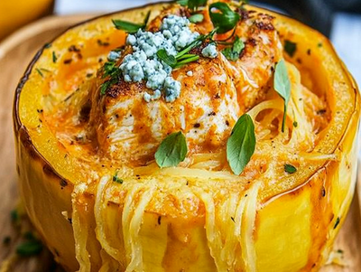 Buffalo Spaghetti Squash