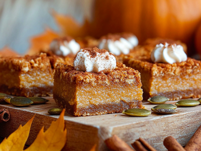 Pumpkin Pie Bars