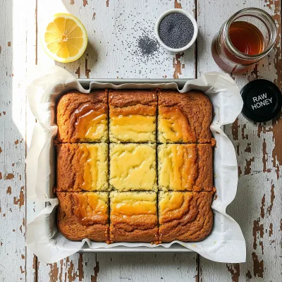 Coconut Flour Lemon Poppy Seed Paleo Cake