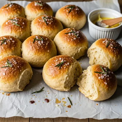 Fluffy Almond and Tapioca Paleo Dinner Rolls