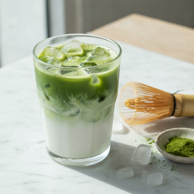 Coconut Matcha Iced Latte