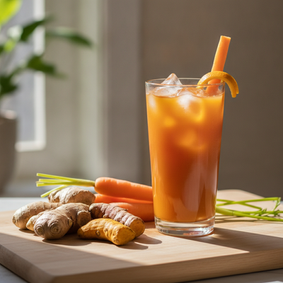 Sunshine Carrot Orange Detox Juice