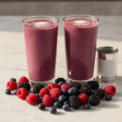 Wild Berry Coconut Cream Smoothie