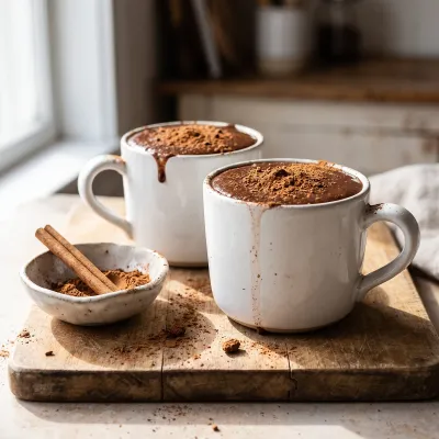 Thick and Creamy Paleo Drinking Chocolate with Coconut Milk