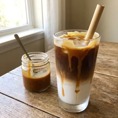 Iced Caramel Macchiato Paleo Coffee Drink