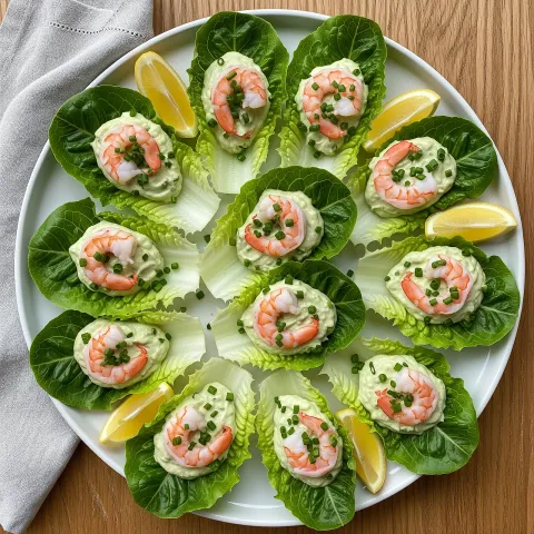 Chilled Shrimp Cocktail Cups with Zesty Horseradish Avocado Sauce