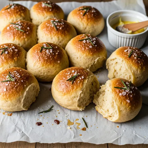 Fluffy Almond and Tapioca Paleo Dinner Rolls