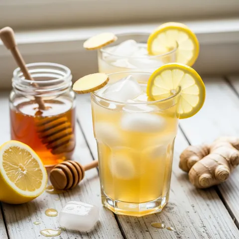 Raw Apple Cider Ginger Switchel Tonic