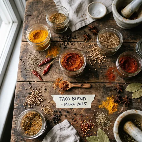 Homemade Spice Blends Without the Fillers: A Step-by-Step Guide to Mixing Your Own. AI-generated image.