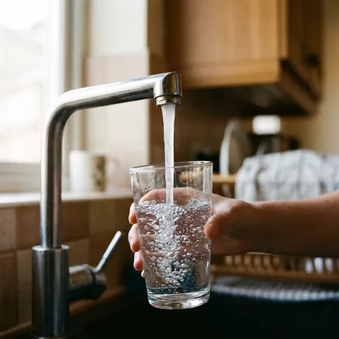 What's Actually in Your Tap Water (And What to Do About It). AI-generated image.