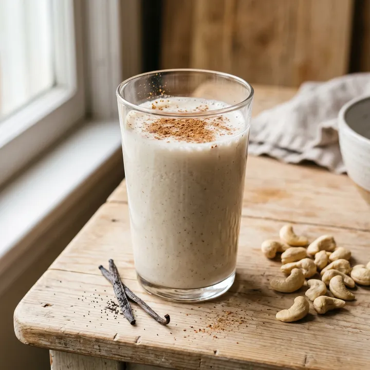 Spiced Cashew Vanilla Nut Milk